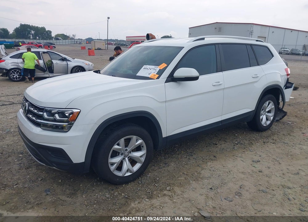 2019 VOLKSWAGEN ATLAS 2.0T S VIN: 1V2AP2CA5KC572620