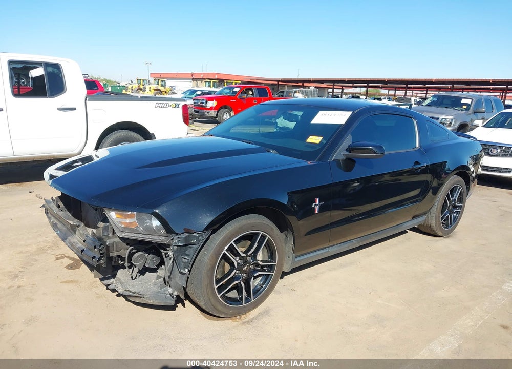 2011 FORD MUSTANG V6 PREMIUM VIN: 1ZVBP8AM6B5156308