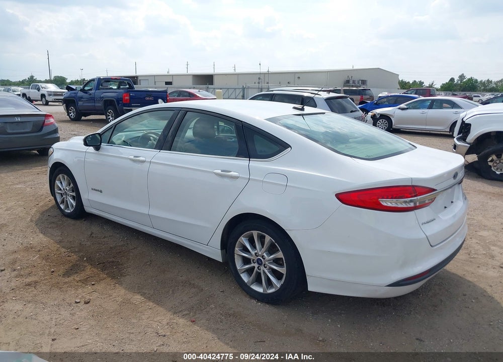 2017 FORD FUSION HYBRID SE VIN: 3FA6P0LU1HR278363