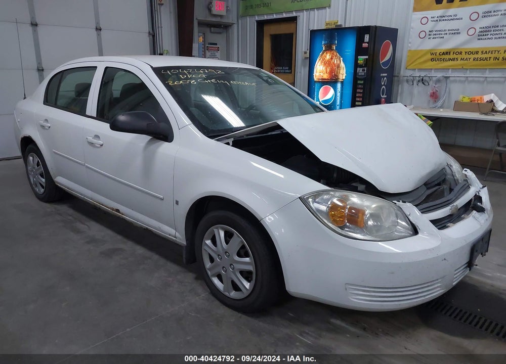 2008 CHEVROLET COBALT LS VIN: 1G1AK58F087189541
