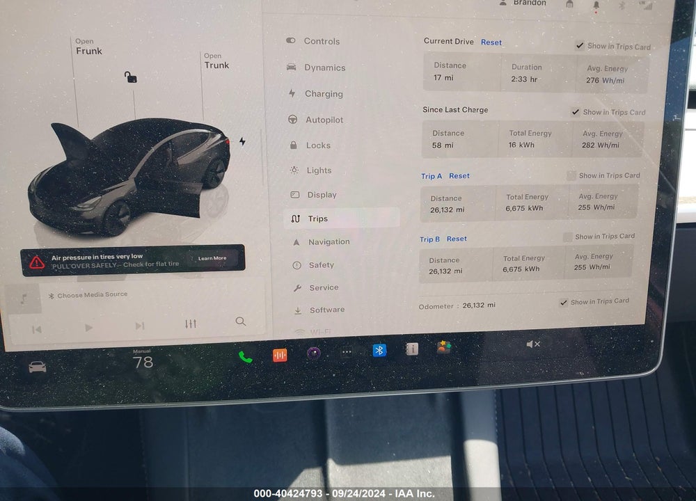 2023 TESLA MODEL 3 LONG RANGE DUAL MOTOR ALL-WHEEL DRIVE VIN: 5YJ3E1EB4PF392569