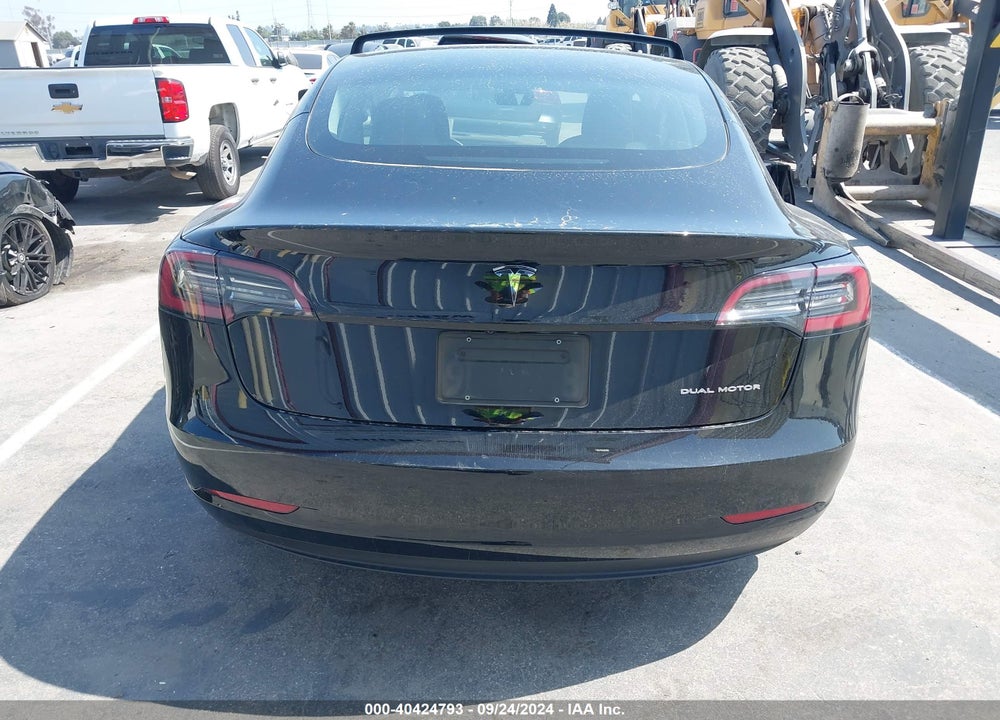2023 TESLA MODEL 3 LONG RANGE DUAL MOTOR ALL-WHEEL DRIVE VIN: 5YJ3E1EB4PF392569