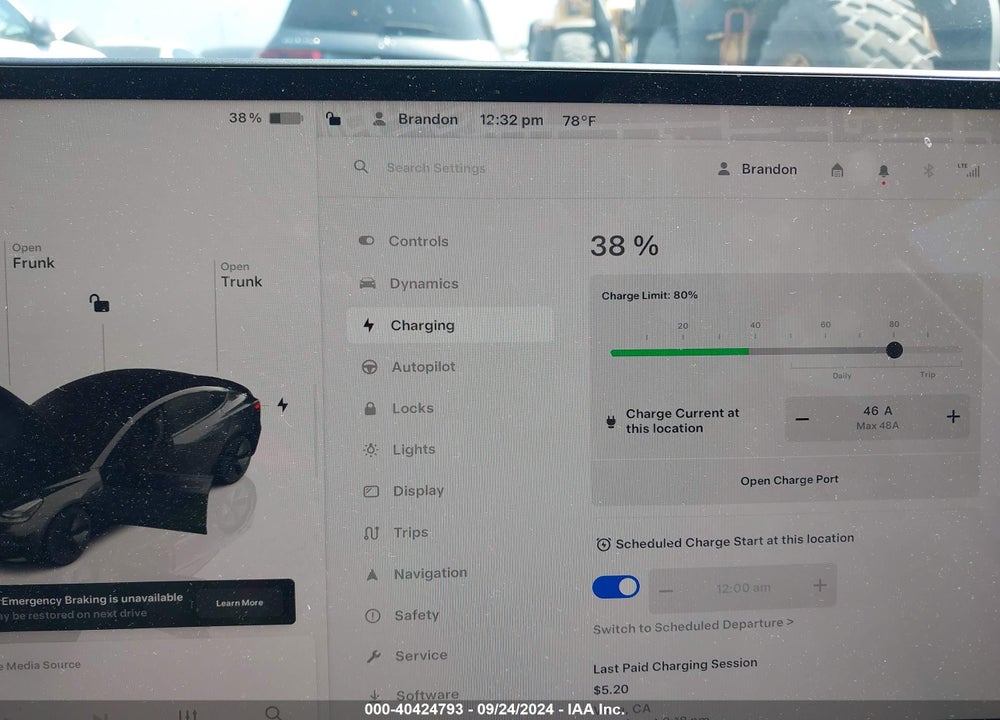 2023 TESLA MODEL 3 LONG RANGE DUAL MOTOR ALL-WHEEL DRIVE VIN: 5YJ3E1EB4PF392569