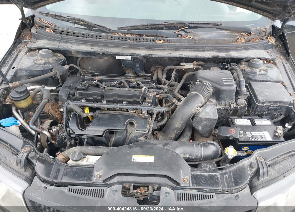 2010 KIA FORTE LX VIN: KNAFT4A26A5854663