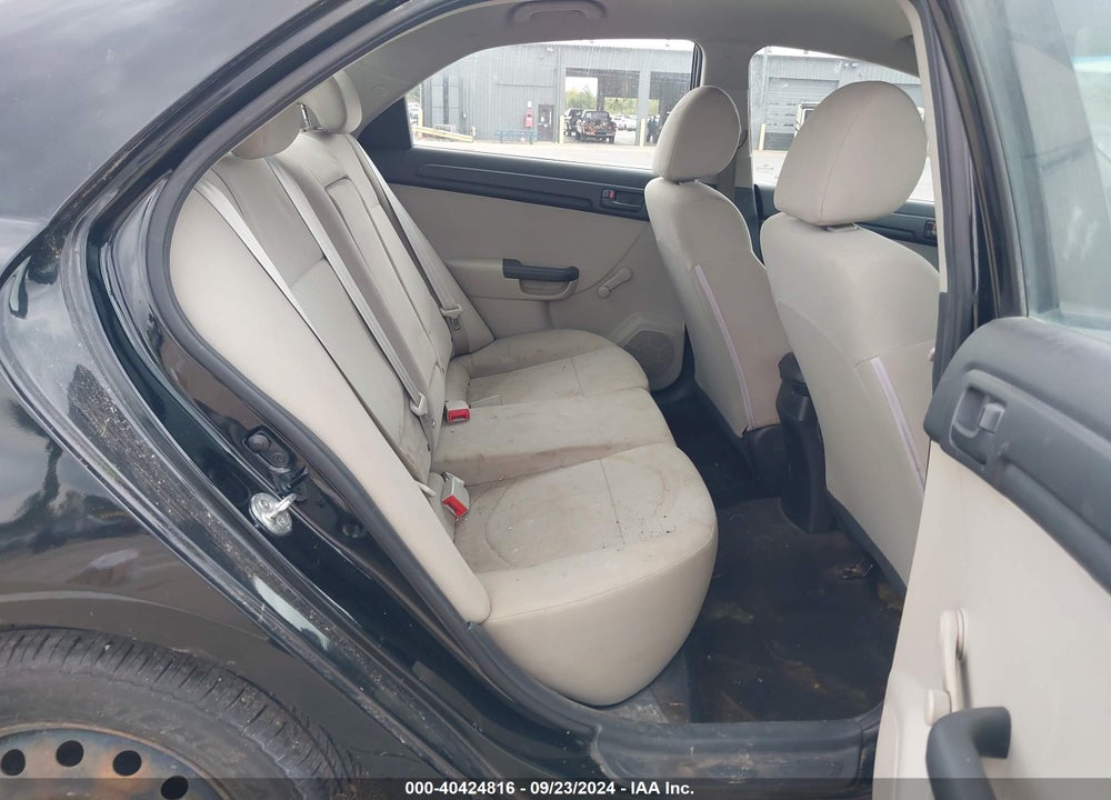 2010 KIA FORTE LX VIN: KNAFT4A26A5854663