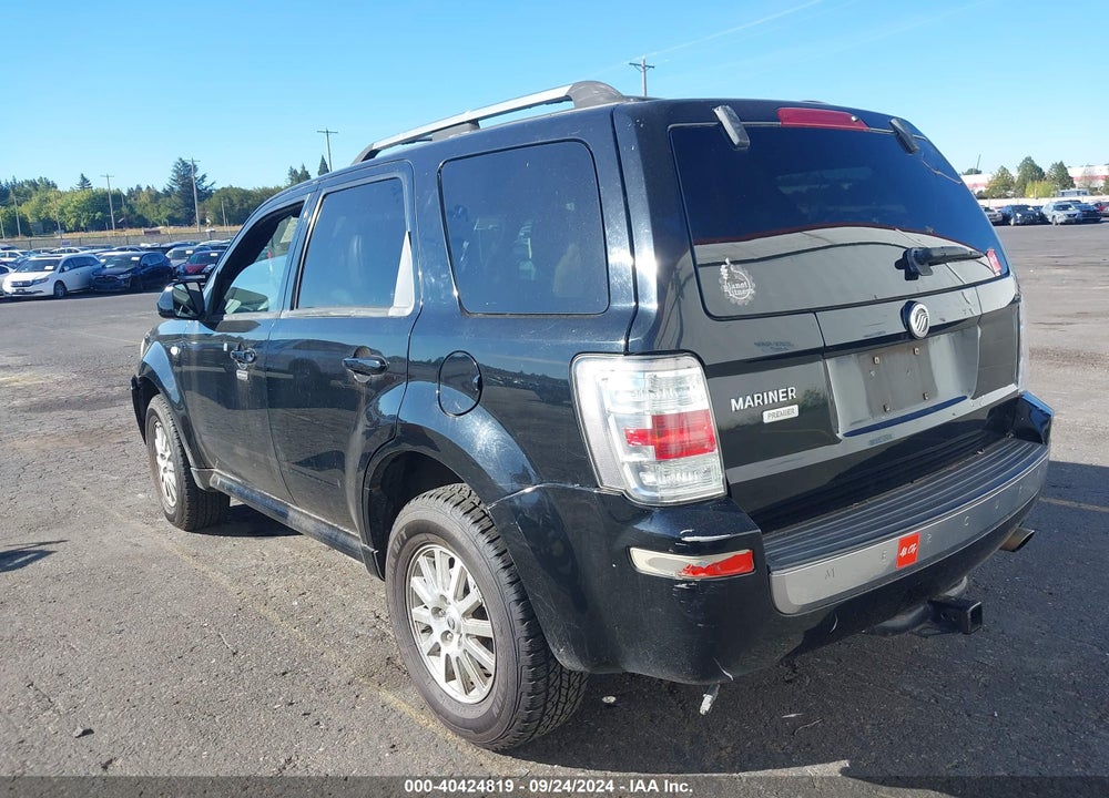 2009 MERCURY MARINER PREMIER VIN: 4M2CU87759KJ12789