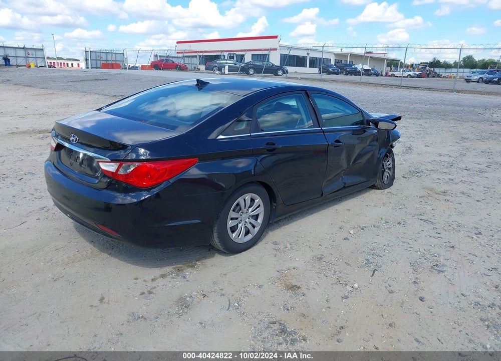 2012 HYUNDAI SONATA GLS VIN: 5NPEB4AC4CH346365