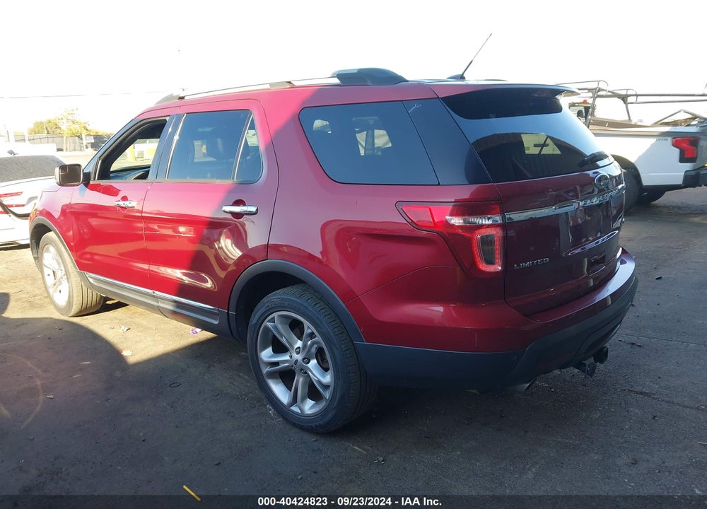 2013 FORD EXPLORER LIMITED VIN: 1FM5K8F86DGA64161