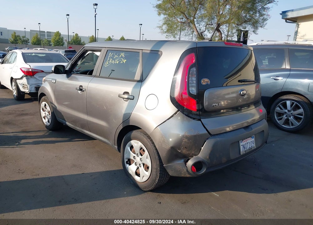 2015 KIA SOUL VIN: KNDJN2A24F7225023