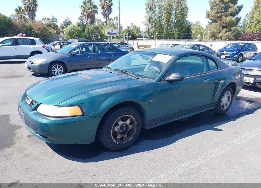 2000 FORD MUSTANG VIN: 1FAFP4040YF248179
