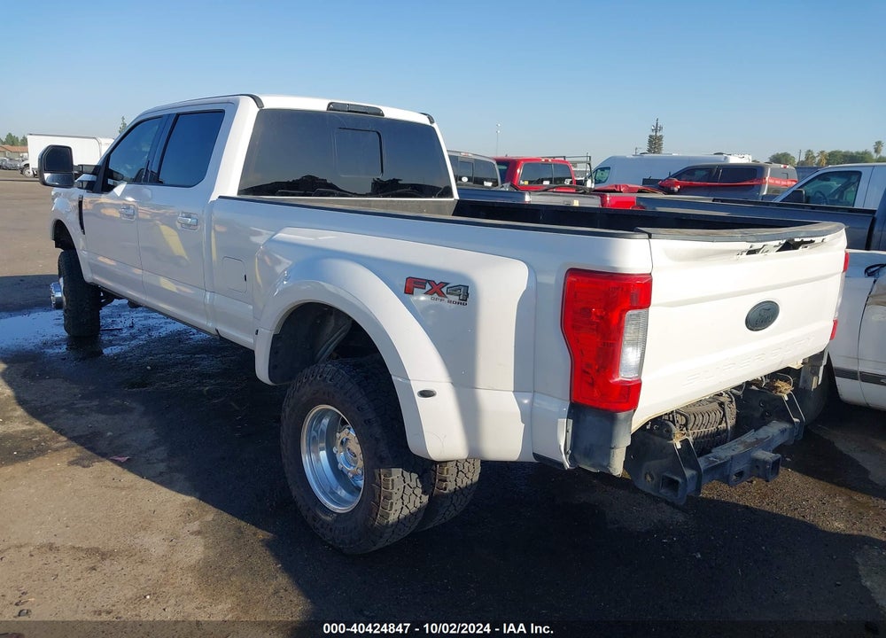 2017 FORD F-350 LARIAT VIN: 1FT8W3DT1HEE83374