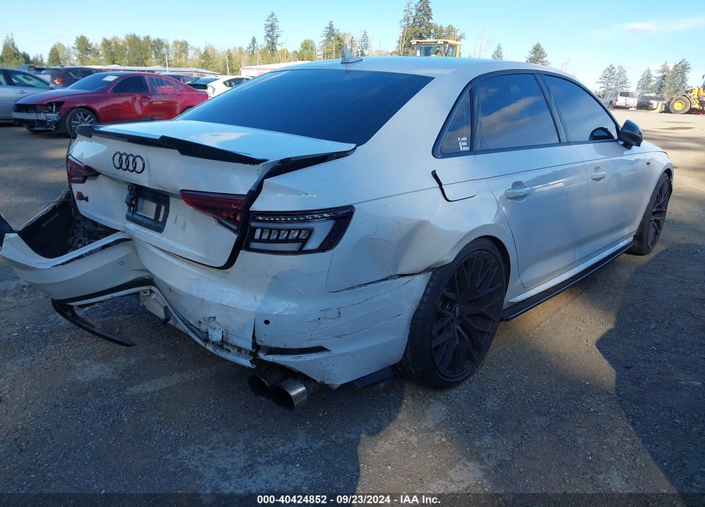2018 AUDI S4 3.0T PREMIUM PLUS VIN: WAUC4BF46JA022732