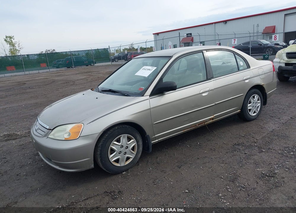 2003 HONDA CIVIC LX VIN: 2HGES15583H547030