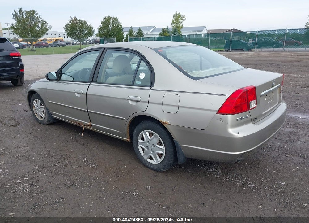 2003 HONDA CIVIC LX VIN: 2HGES15583H547030
