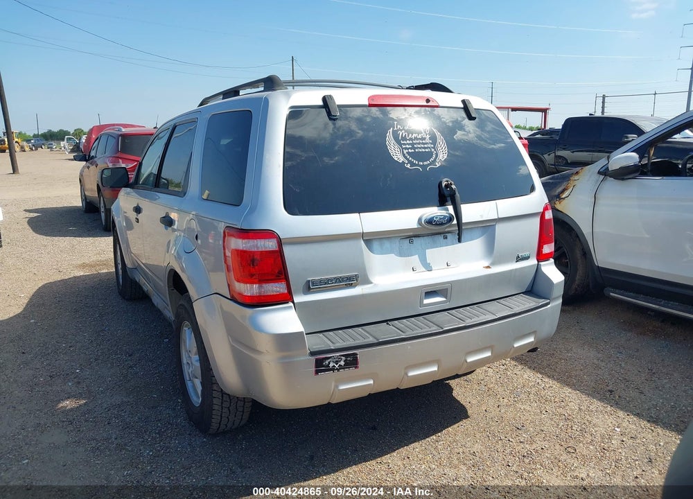 2010 FORD ESCAPE XLT VIN: 1FMCU9DG4AKA44792