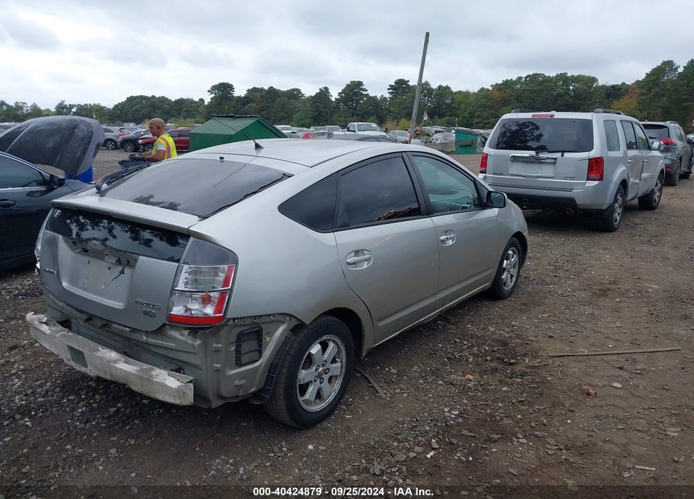 2005 TOYOTA PRIUS VIN: JTDKB20U757008192