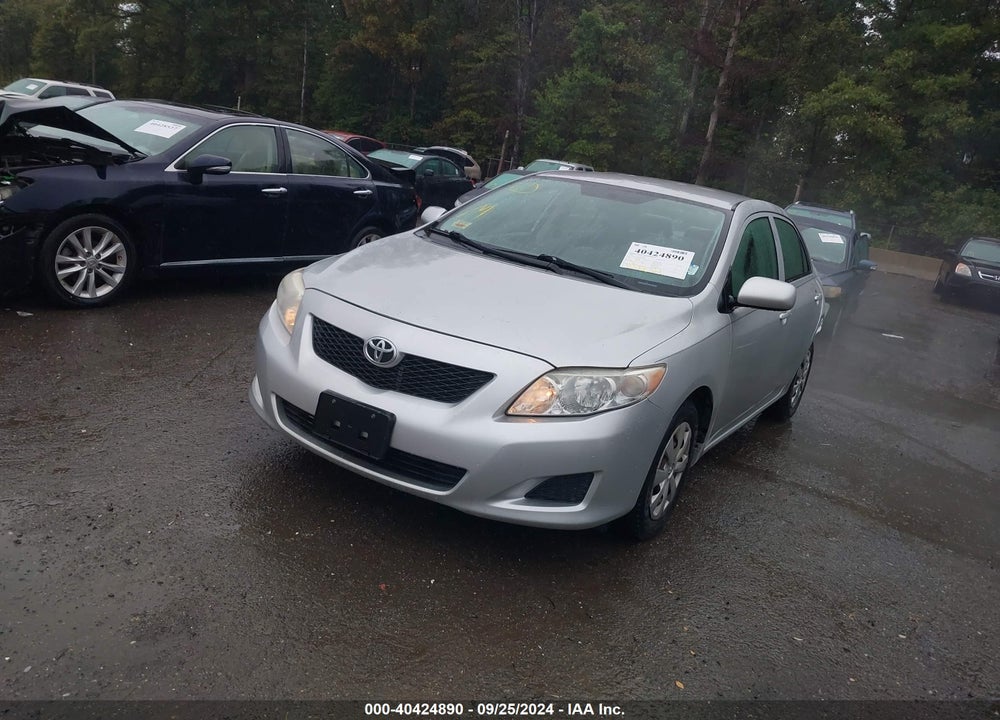2009 TOYOTA COROLLA LE VIN: JTDBL40E199062888