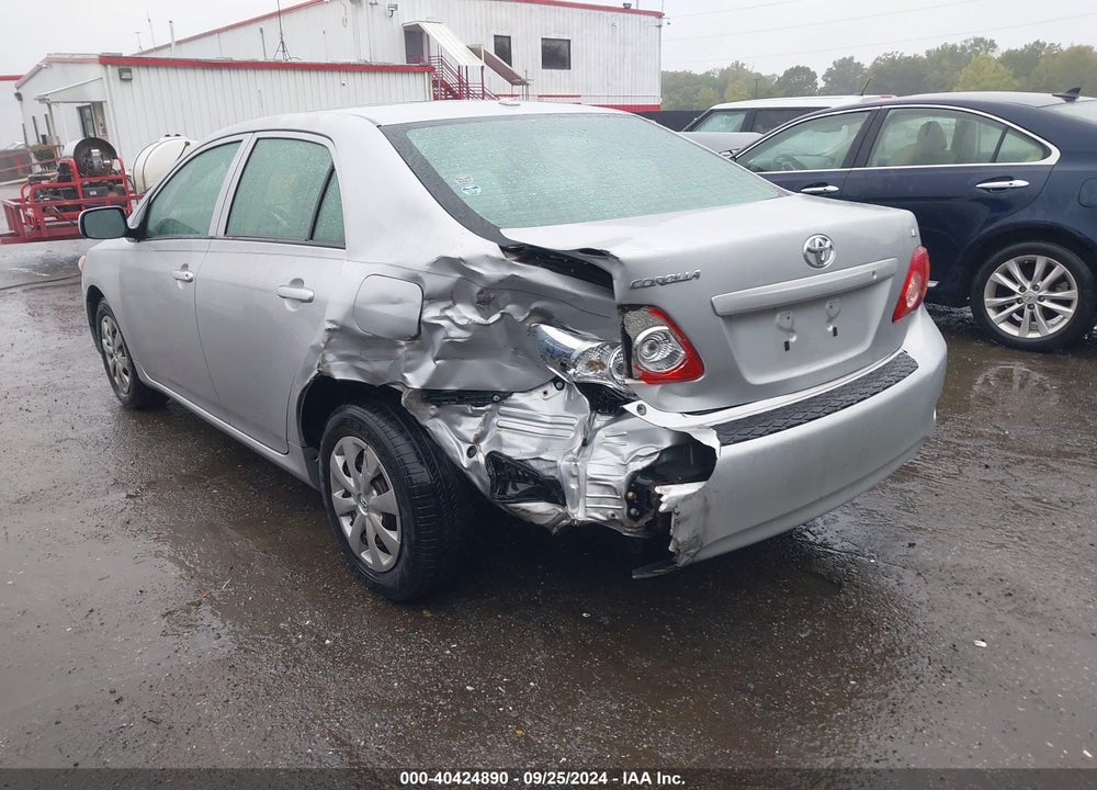 2009 TOYOTA COROLLA LE VIN: JTDBL40E199062888