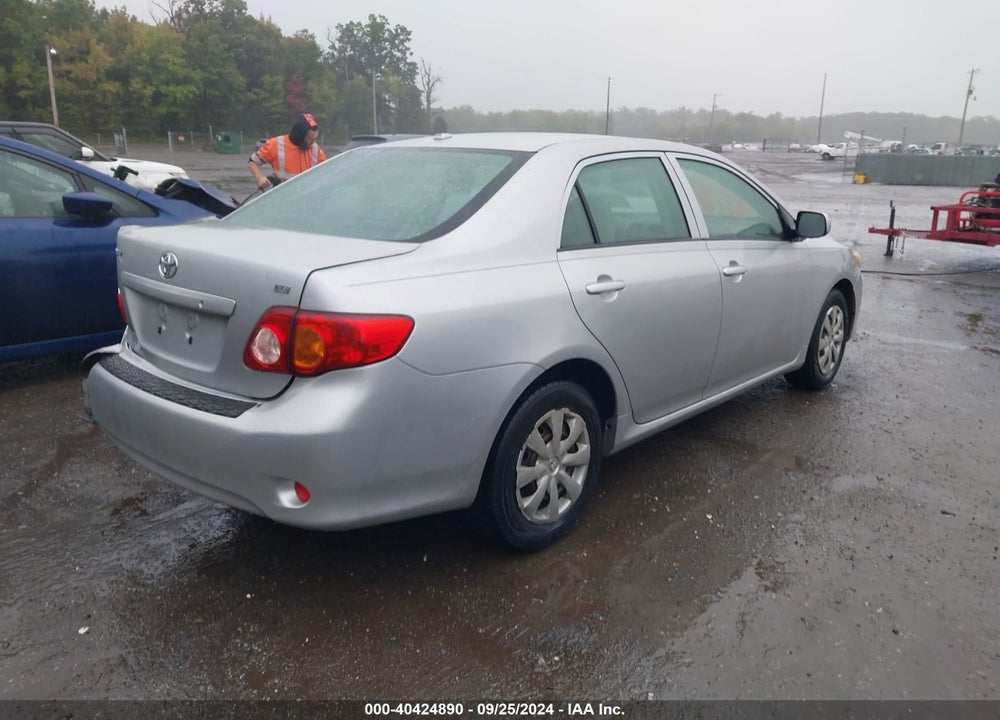 2009 TOYOTA COROLLA LE VIN: JTDBL40E199062888