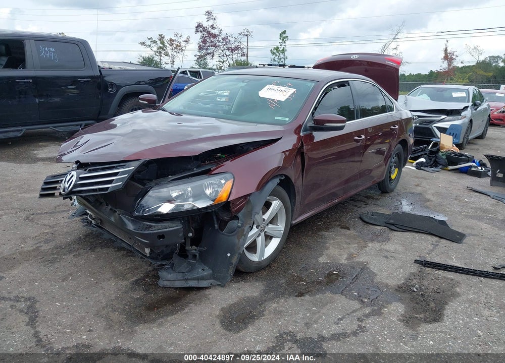 2014 VOLKSWAGEN PASSAT 1.8T SE VIN: 1VWBS7A38EC054203