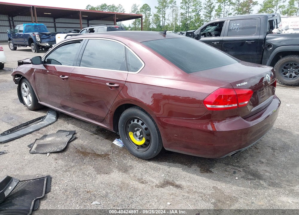 2014 VOLKSWAGEN PASSAT 1.8T SE VIN: 1VWBS7A38EC054203
