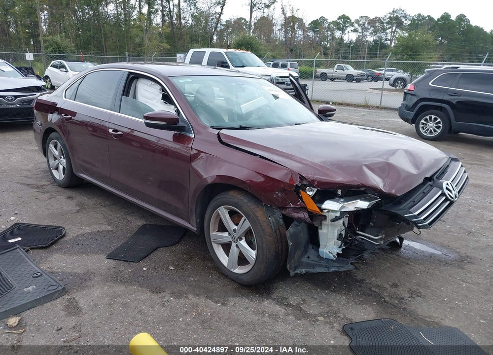 2014 VOLKSWAGEN PASSAT 1.8T SE VIN: 1VWBS7A38EC054203