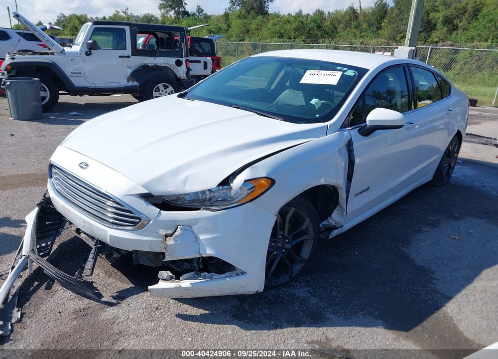 2018 FORD FUSION HYBRID SE VIN: 3FA6P0LU4JR168848