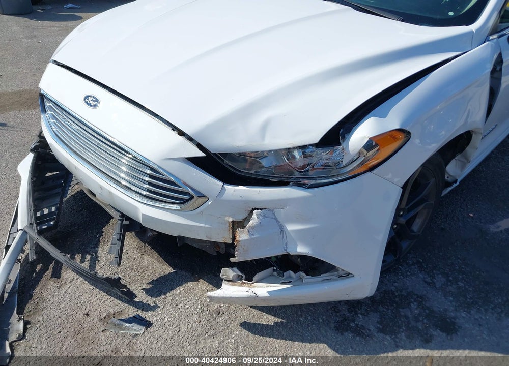 2018 FORD FUSION HYBRID SE VIN: 3FA6P0LU4JR168848