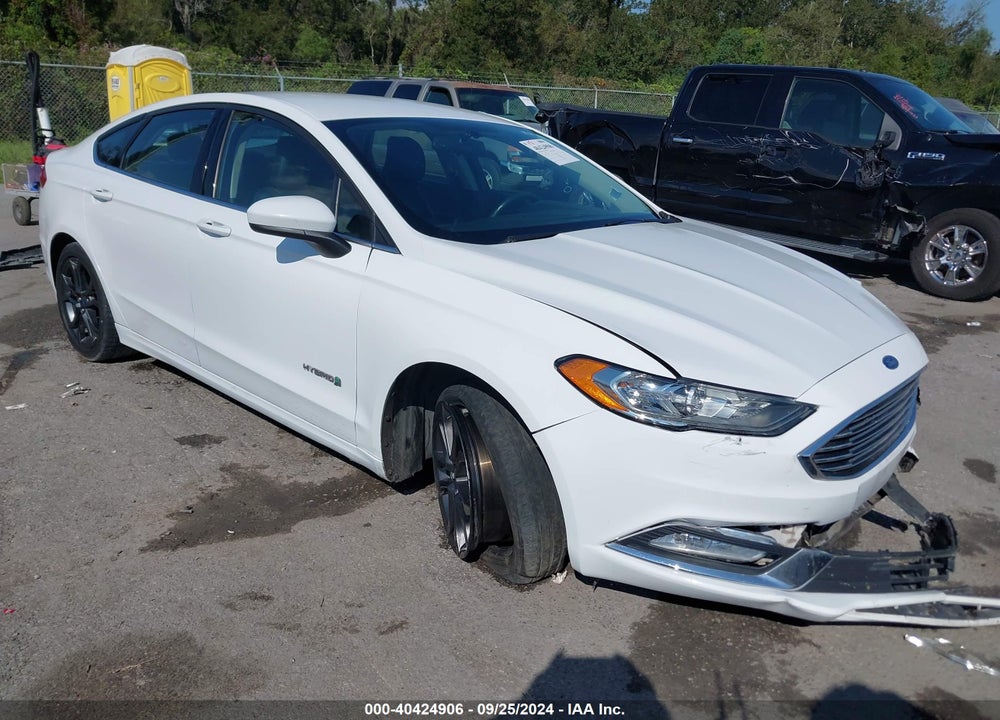 2018 FORD FUSION HYBRID SE VIN: 3FA6P0LU4JR168848