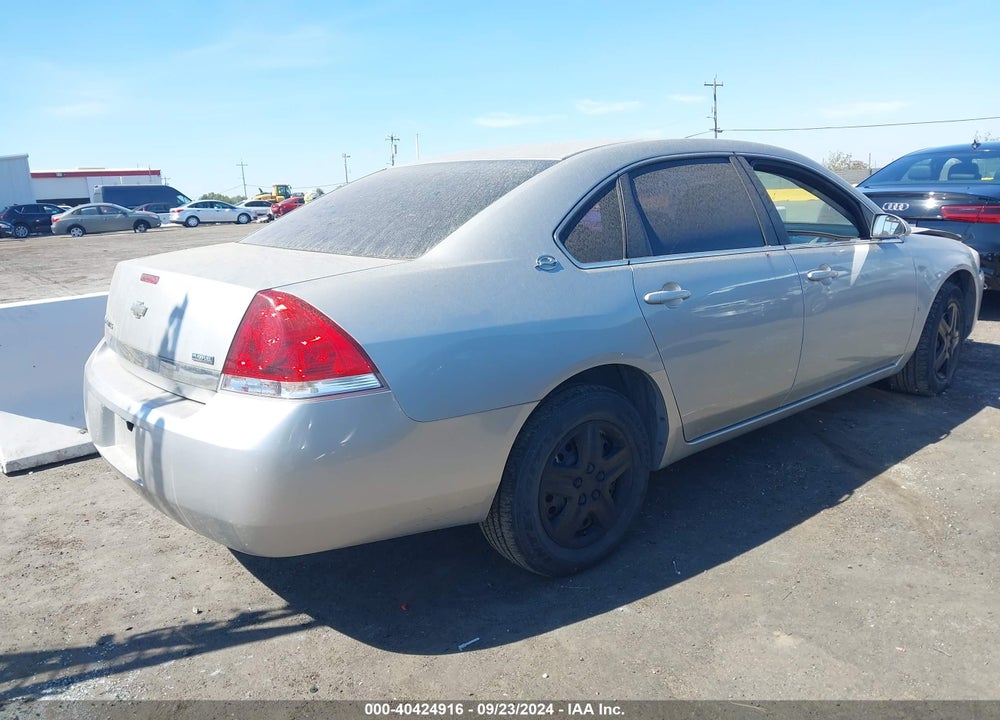 2008 CHEVROLET IMPALA LS VIN: 2G1WB58K481317053