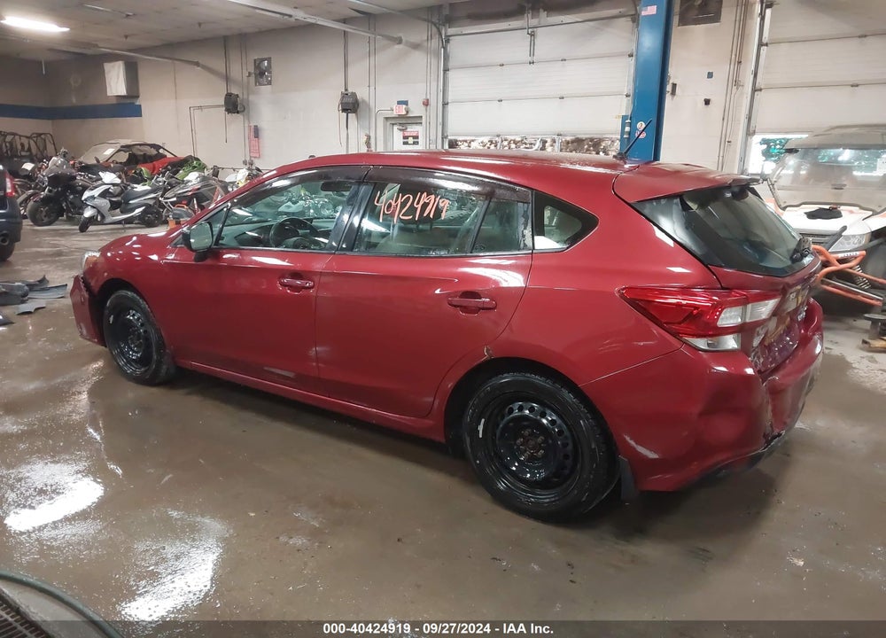 2017 SUBARU IMPREZA 2.0I VIN: 4S3GTAA64H3710138