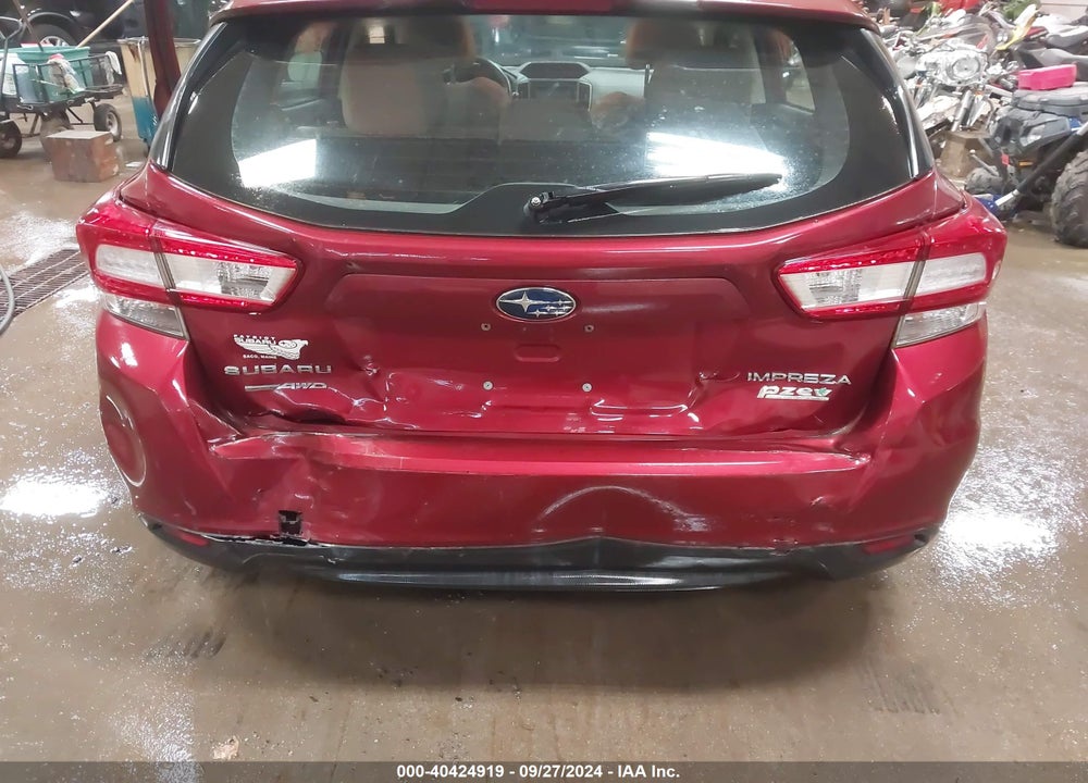 2017 SUBARU IMPREZA 2.0I VIN: 4S3GTAA64H3710138