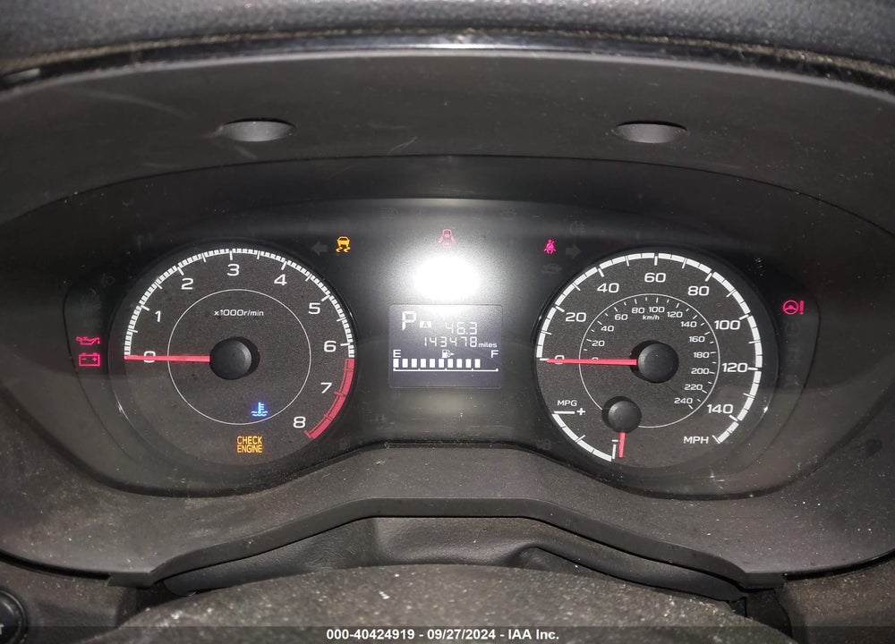 2017 SUBARU IMPREZA 2.0I VIN: 4S3GTAA64H3710138