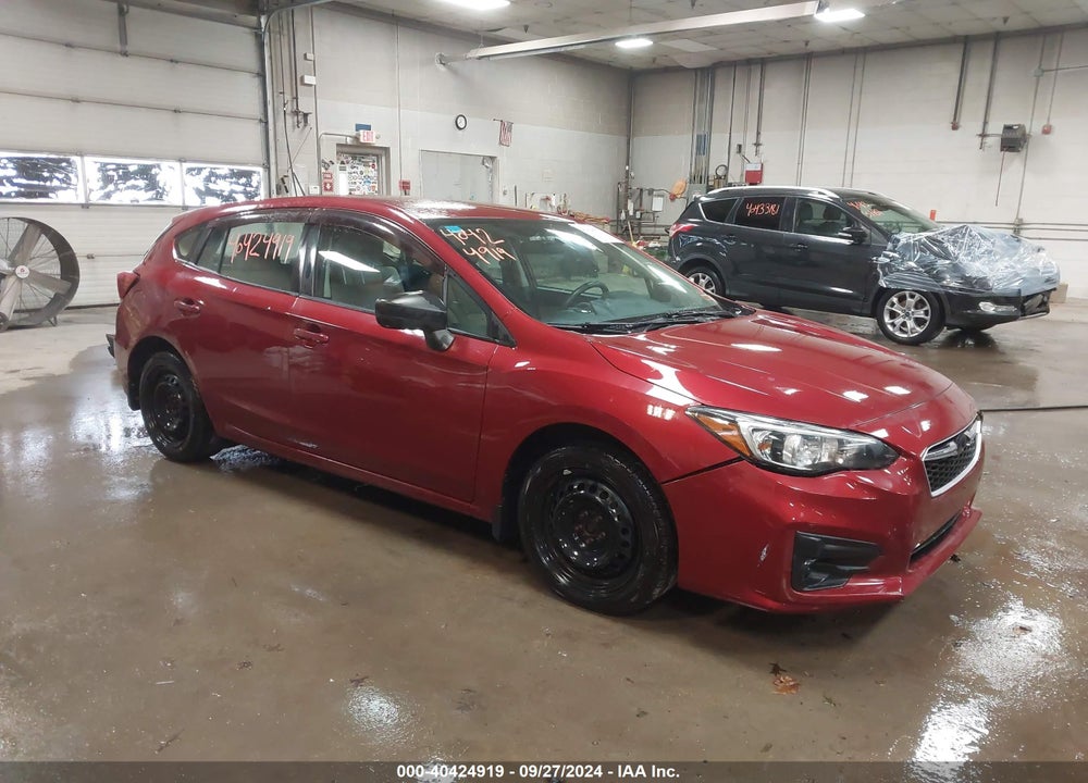 2017 SUBARU IMPREZA 2.0I VIN: 4S3GTAA64H3710138