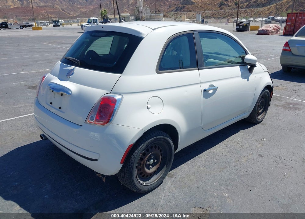2012 FIAT 500 POP VIN: 3C3CFFAR5CT303959