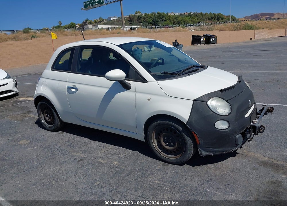 2012 FIAT 500 POP VIN: 3C3CFFAR5CT303959