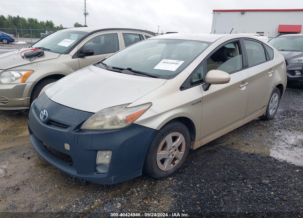 2011 TOYOTA PRIUS TWO VIN: JTDKN3DU9B0279556