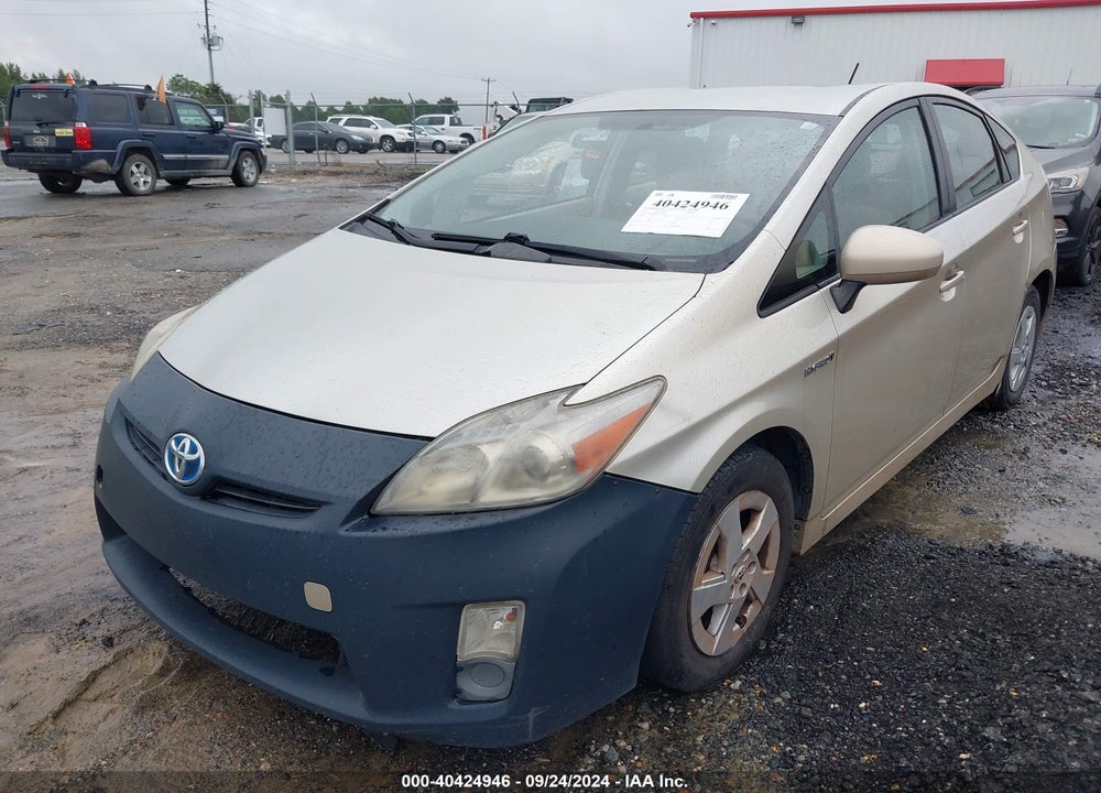 2011 TOYOTA PRIUS TWO VIN: JTDKN3DU9B0279556