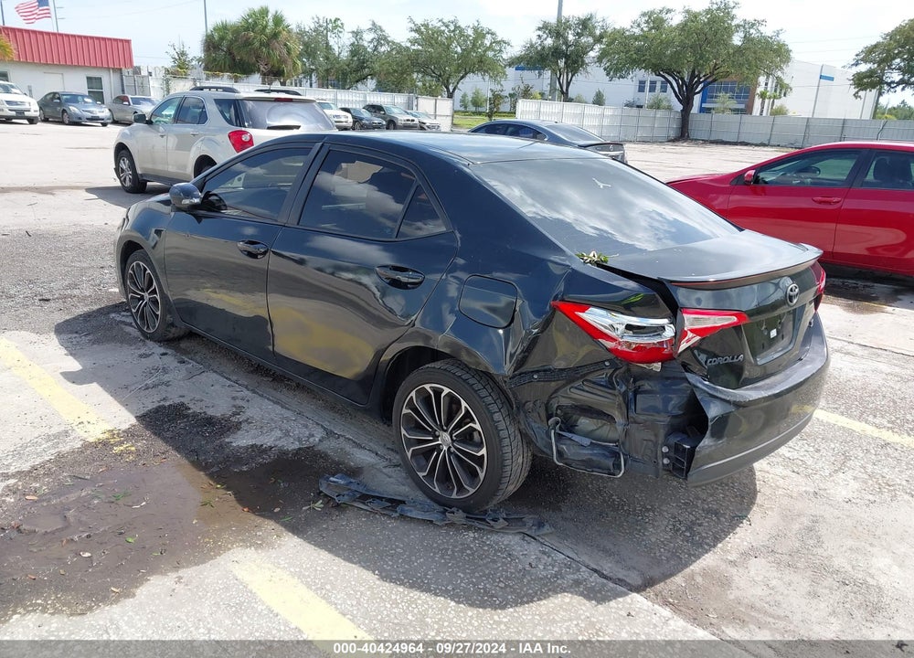 2016 TOYOTA COROLLA VIN: 2T1BURHE6GC486816