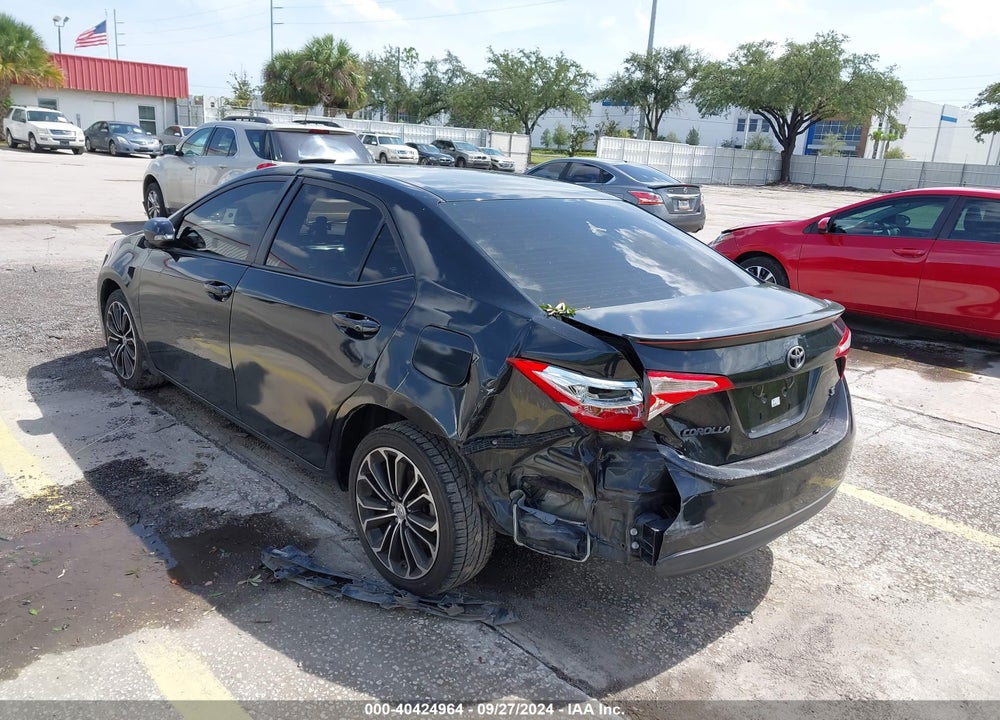 2016 TOYOTA COROLLA VIN: 2T1BURHE6GC486816