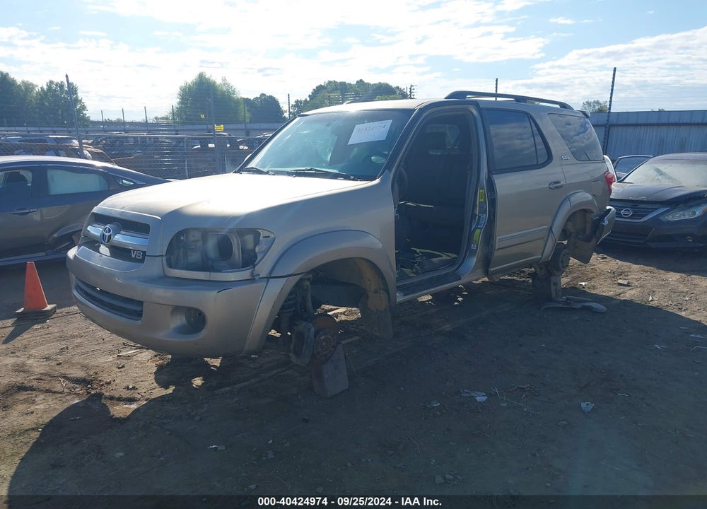 2006 TOYOTA SEQUOIA SR5 V8 VIN: 5TDZT34A66S277440