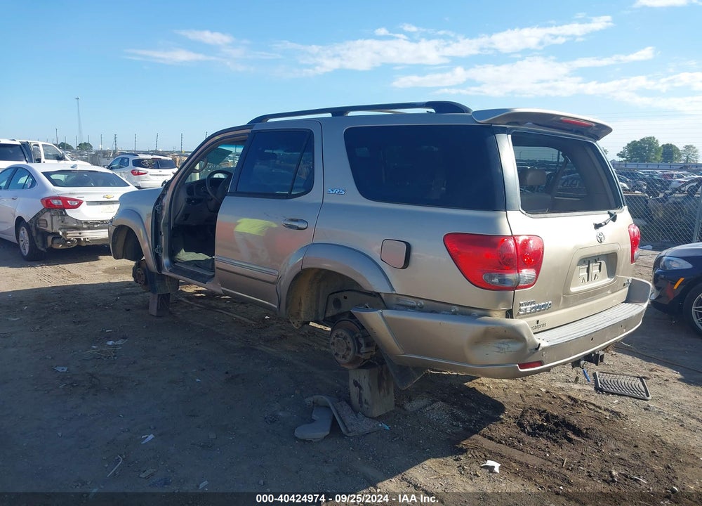 2006 TOYOTA SEQUOIA SR5 V8 VIN: 5TDZT34A66S277440