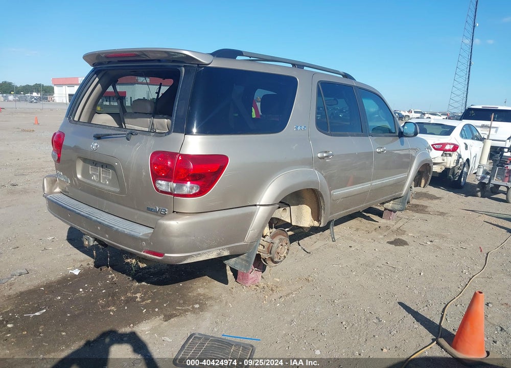 2006 TOYOTA SEQUOIA SR5 V8 VIN: 5TDZT34A66S277440