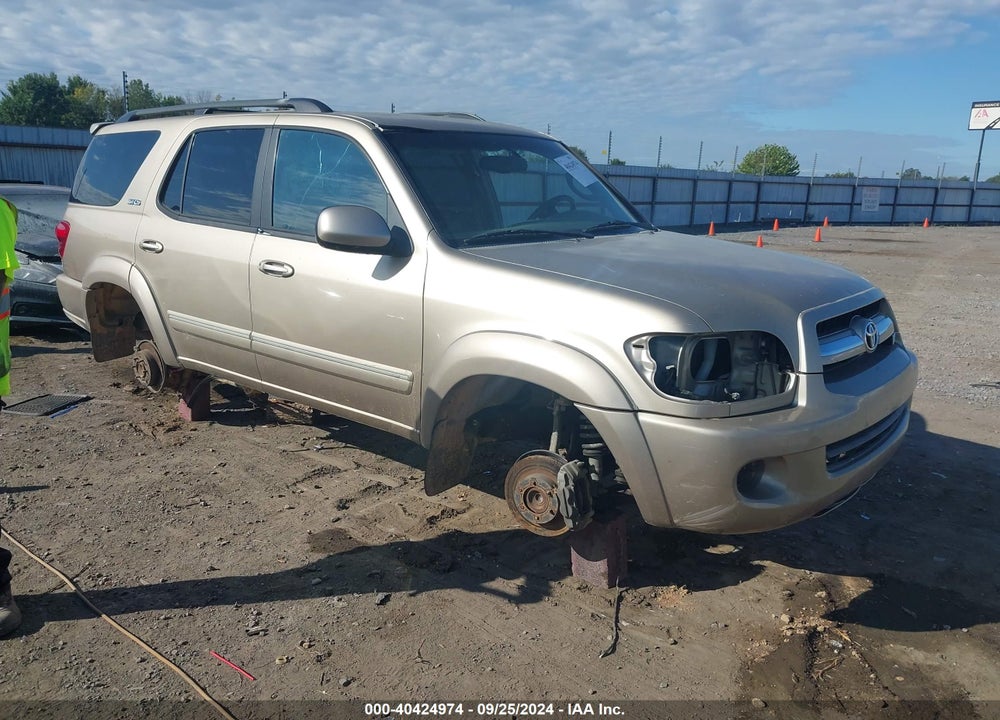 2006 TOYOTA SEQUOIA SR5 V8 VIN: 5TDZT34A66S277440