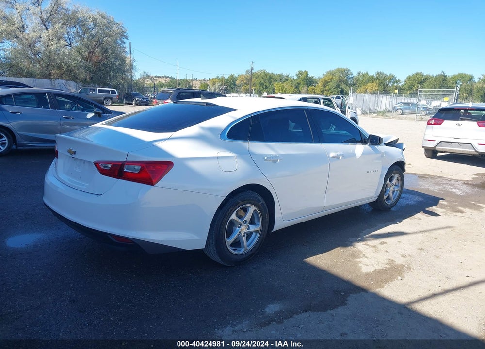 2017 CHEVROLET MALIBU LS VIN: 1G1ZB5ST7HF273640