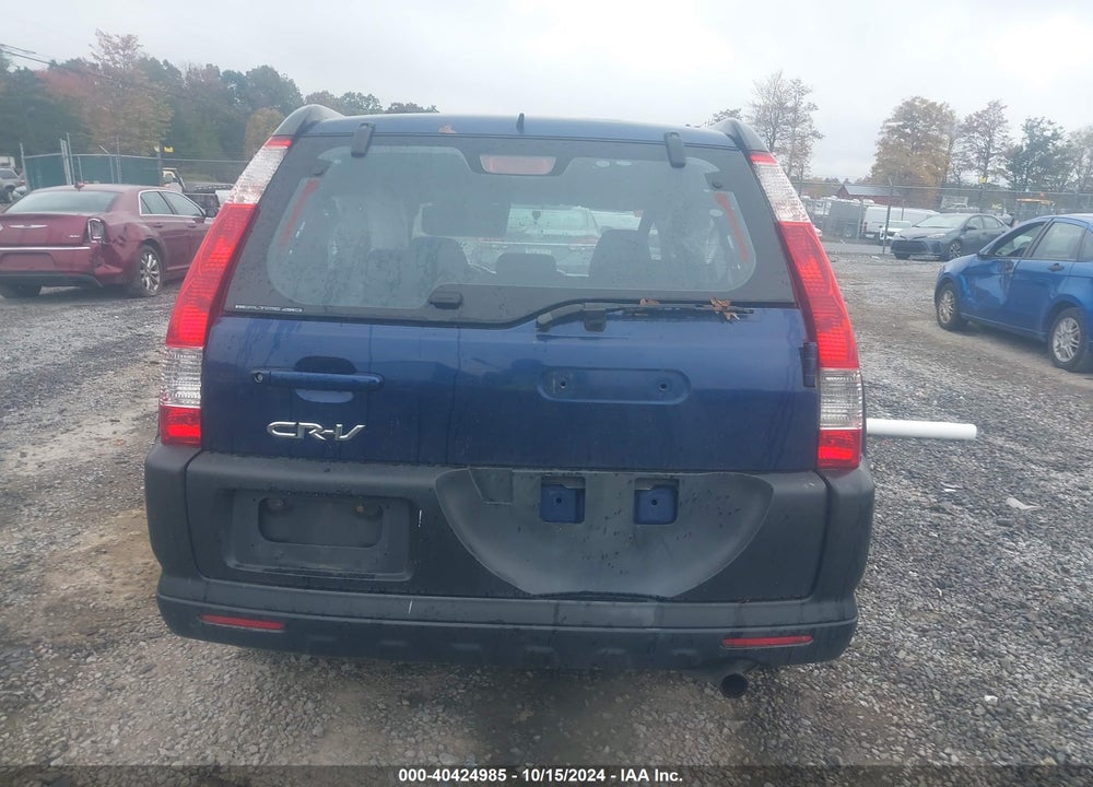 2005 HONDA CR-V LX VIN: JHLRD78525C010249