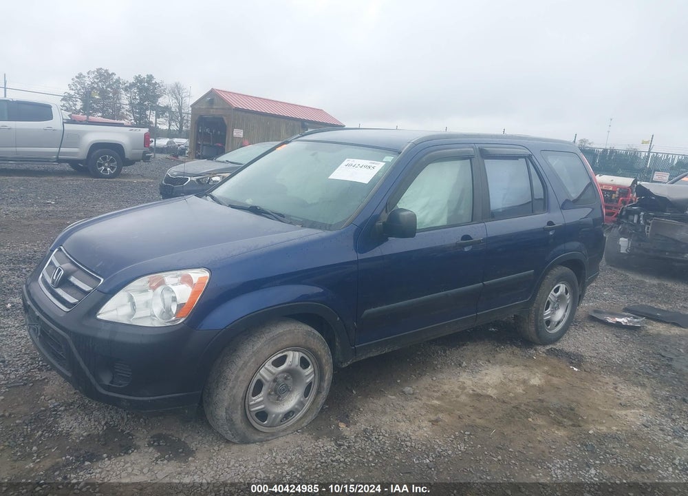 2005 HONDA CR-V LX VIN: JHLRD78525C010249