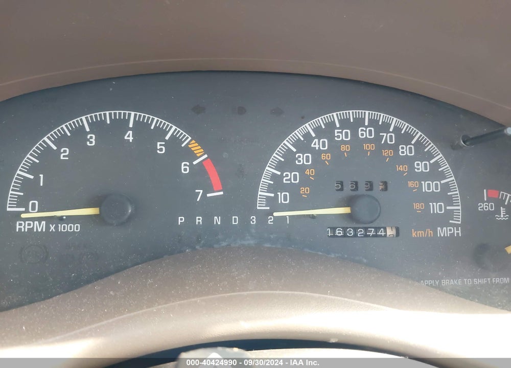 1997 PONTIAC GRAND PRIX GT VIN: 1G2WP121XVF321117