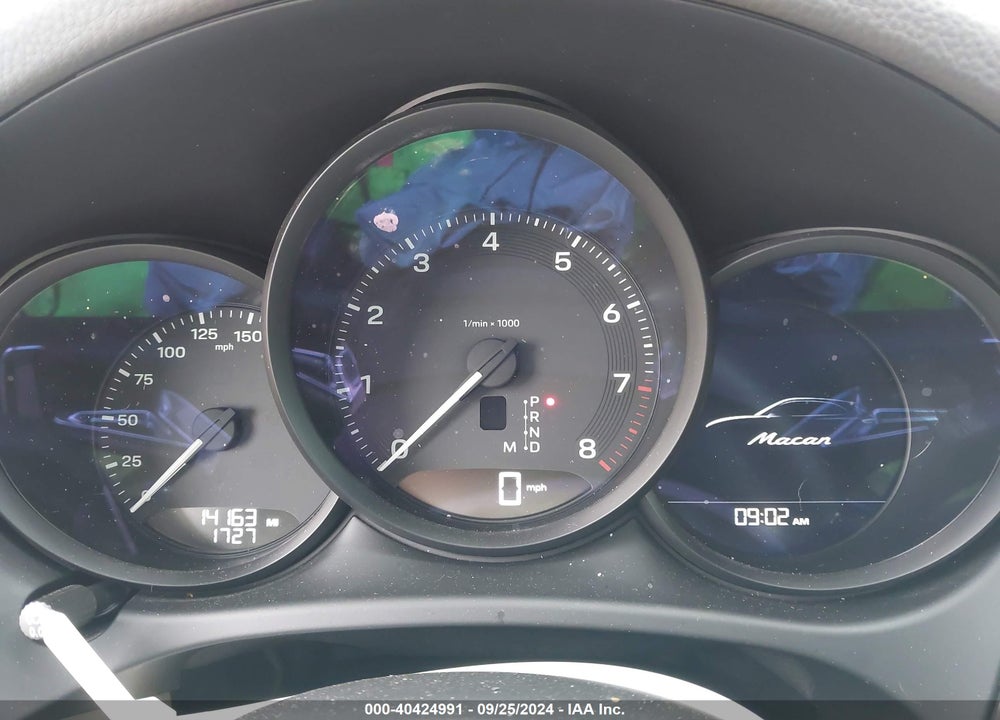 2022 PORSCHE MACAN VIN: WP1AA2A58NLB08524