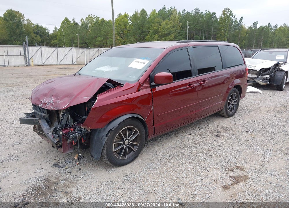 2017 DODGE GRAND CARAVAN GT VIN: 2C4RDGEG7HR848212